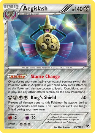 Aegislash - 86/146 (Prerelease)