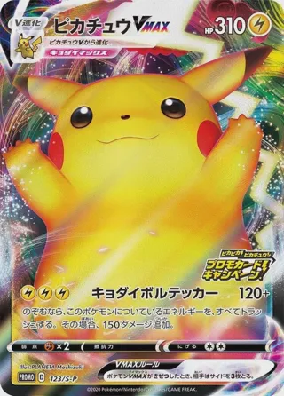 Pikachu VMAX - 123/S-P