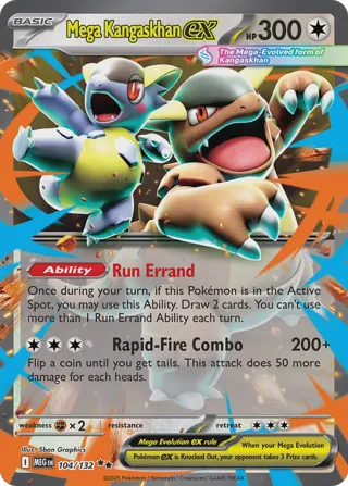 Mega Kangaskhan ex - 104/132