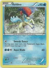 Keldeo - BW60 (Tinsel Holo)