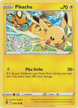 Pikachu - 049/195 (Holiday Calendar)