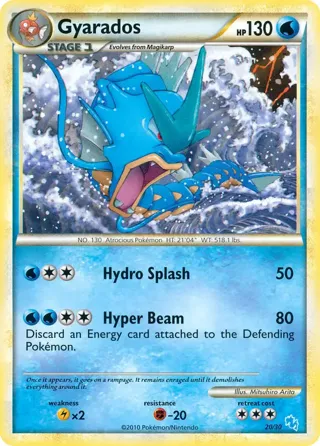 Gyarados (#20 Non-Holo)