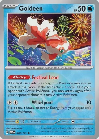 Goldeen (Poke Ball Pattern)