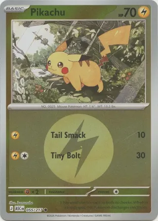 Pikachu (Energy Symbol Pattern)