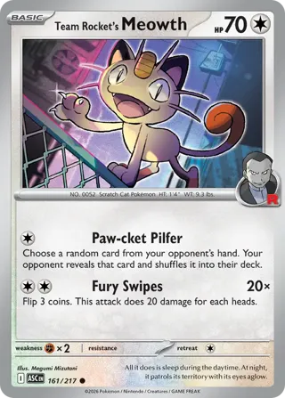 Team Rocket's Meowth (Team Rocket)