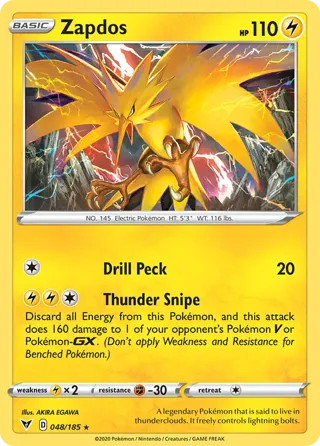 Zapdos (Cosmos Holo)