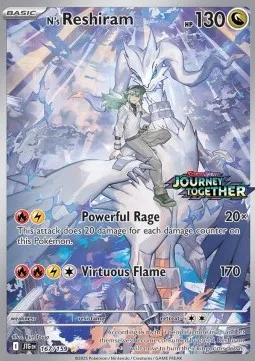 N's Reshiram (Journey Together Stamped)