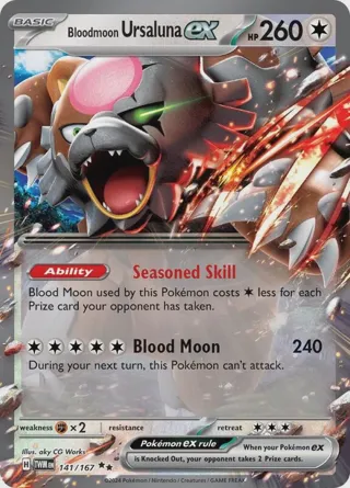 Bloodmoon Ursaluna ex - 141/167