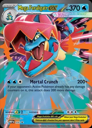 Mega Feraligatr ex - 036