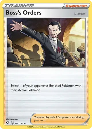 Boss's Orders - 154/192 (Regional Championships)