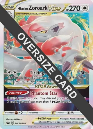 Hisuian Zoroark VSTAR - SWSH298