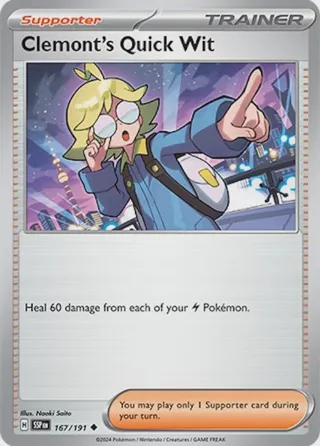 Clemont's Quick Wit - 167/191
