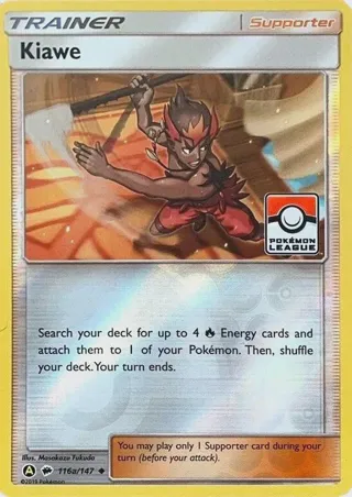 Kiawe - 116a/147 (Pokemon League)