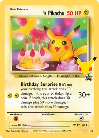 ______'s Pikachu