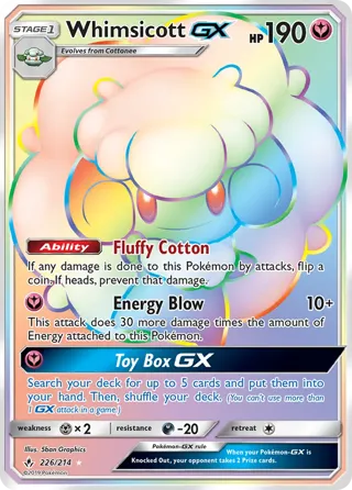 Whimsicott GX (Secret)