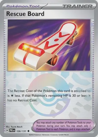 Rescue Board (Poke Ball Pattern)