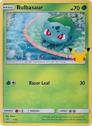 Bulbasaur - 1/25