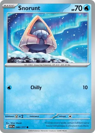 Snorunt - 046/217 (Love Ball)