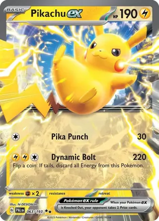 Pikachu ex (Holiday Calendar)