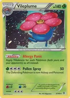 Vileplume - 3/149 (BW Boundaries Crossed)