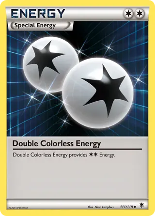 Double Colorless Energy - 2015 (Patrick Martinez)