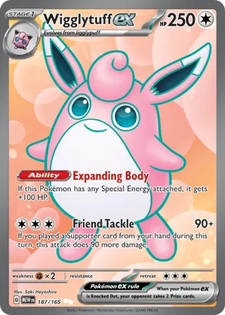 Wigglytuff ex - 187/165