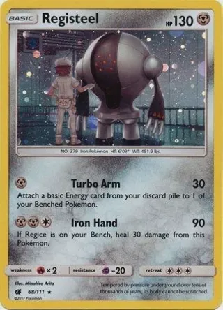 Registeel - 68/111 (Cosmos Holo)