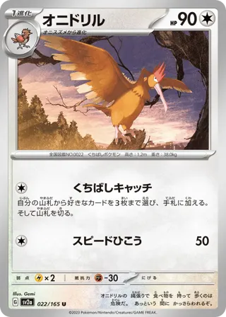 Fearow (Master Ball Pattern)