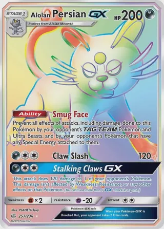 Alolan Persian GX (Secret)