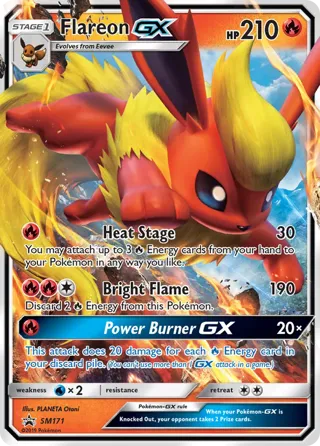 Flareon GX (SM Black Star Promo)
