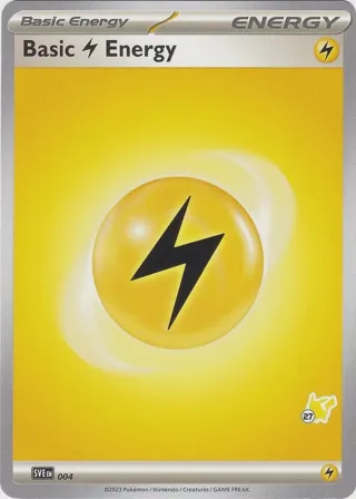 Basic Lightning Energy - Pikachu 27