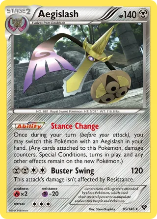Aegislash - 85/146 (Regional Championships)
