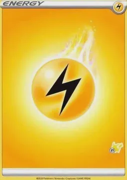 Lightning Energy (#21 Pikachu Stamped)
