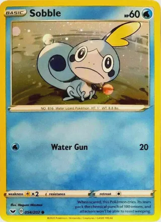 Sobble - 54/202 (Cosmos Holo)