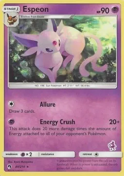 Espeon (Mewtwo Stamped)