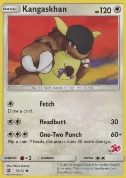 Kangaskhan (#53 Charizard Stamped)
