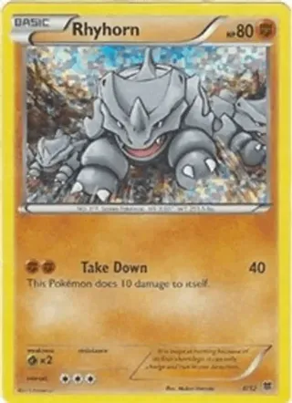 Rhyhorn - 8/12