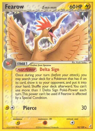 Fearow (Delta Species) - 2007 (Jun Hasebe)