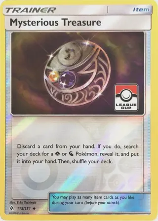 Mysterious Treasure - 113/131 (League Cup)