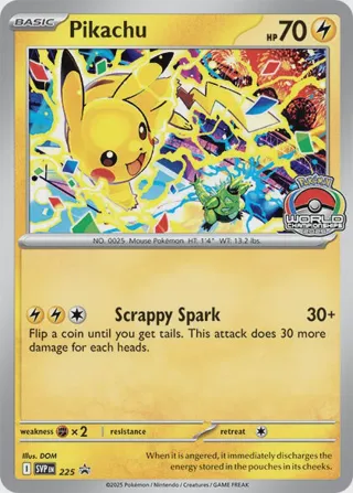 Pikachu - 225 (World Championship 2025)