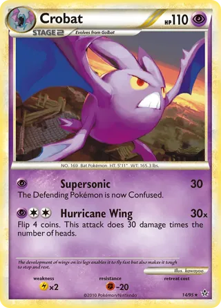 Crobat - 14/95 (League Promo)