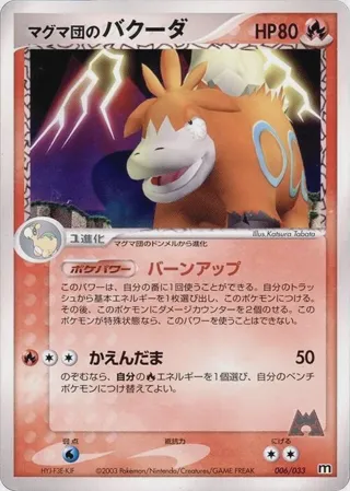Team Magma's Camerupt