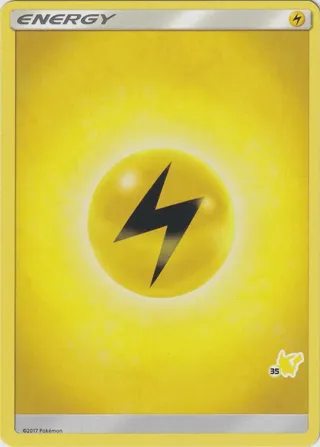 Lightning Energy (#35 Pikachu Stamped)
