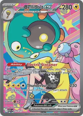 Iono's Bellibolt ex - 279/217