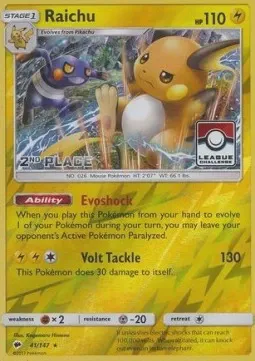 Raichu (League Challenge) [2nd Place]