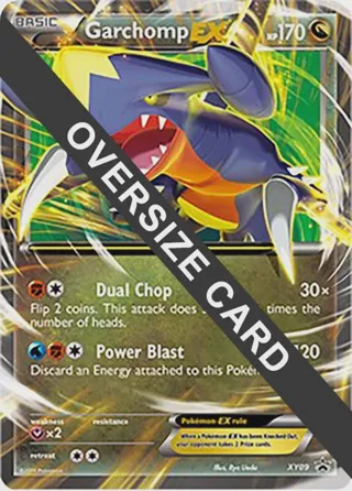 Garchomp EX - XY09 (XY Black Star Promo)