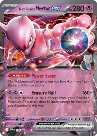 Team Rocket's Mewtwo ex - 216