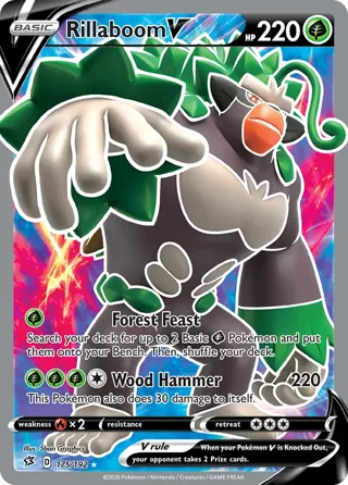 Rillaboom V (Full Art)