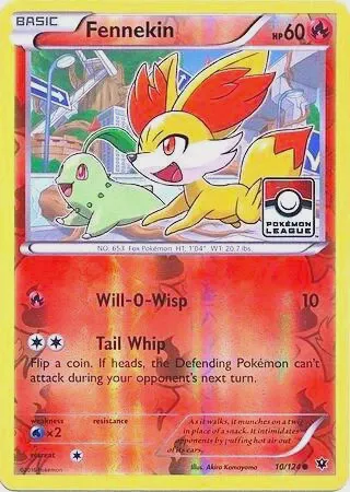 Fennekin - 10/124 (Pokemon League)