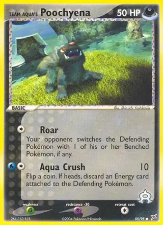 Team Aqua's Poochyena - 55/95